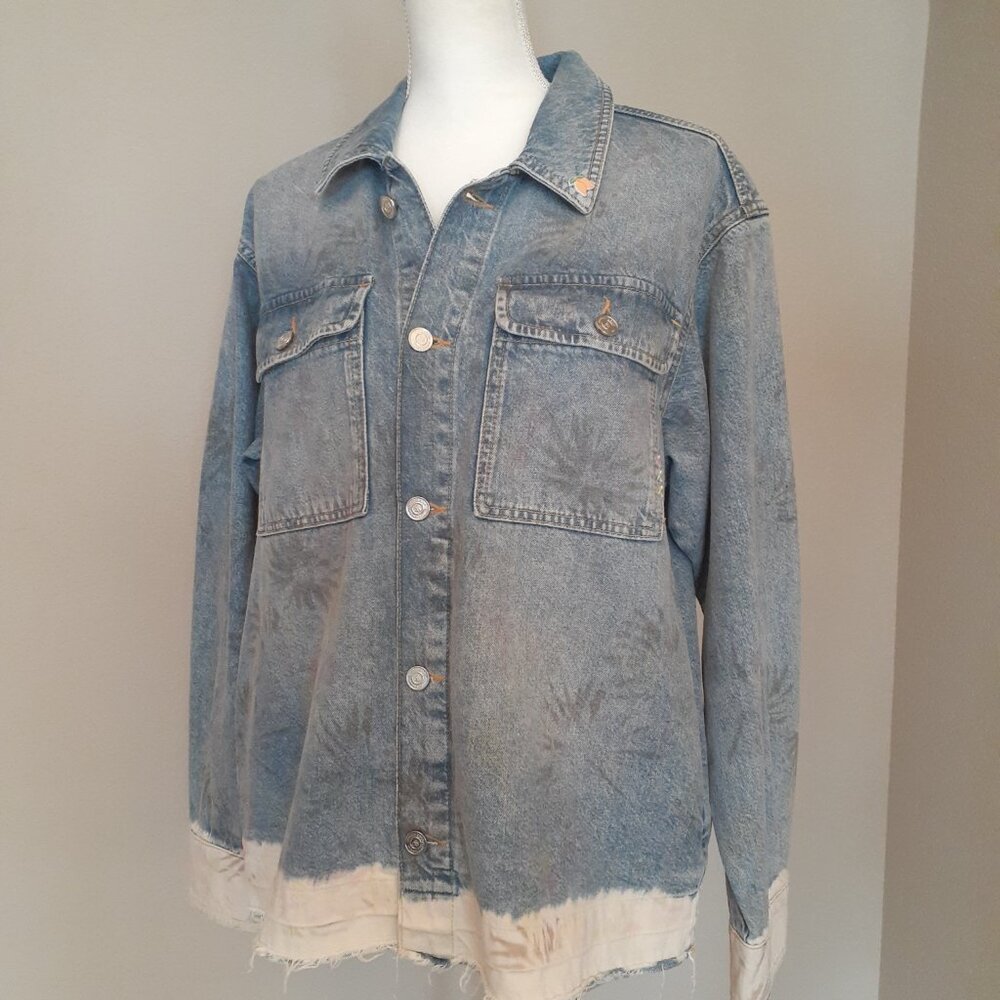 Scotch & Soda Print Jean Jacket - Picture 3 of 13